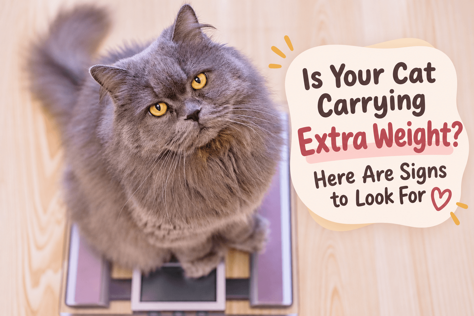 Is Your Cat Carrying Extra Weight? Here Are Signs to Look For Is Your Cat Carrying Extra Weight? Here Are Signs to Look For